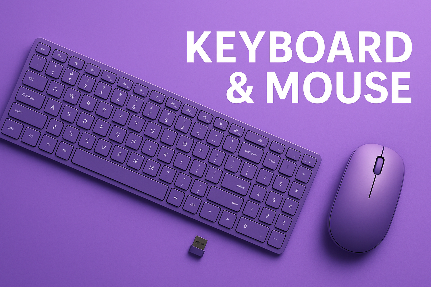 keyboard and mouse